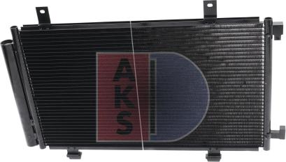 AKS Dasis 322022N - Конденсатор кондиционера autospares.lv