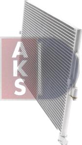 AKS Dasis 372005N - Конденсатор кондиционера autospares.lv