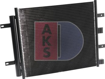 AKS Dasis 372014N - Конденсатор кондиционера autospares.lv