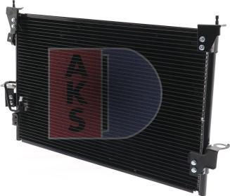 AKS Dasis 372140N - Конденсатор кондиционера autospares.lv