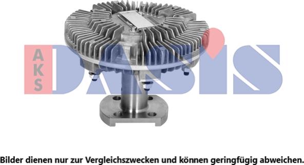 AKS Dasis 298230N - Сцепление, вентилятор радиатора autospares.lv