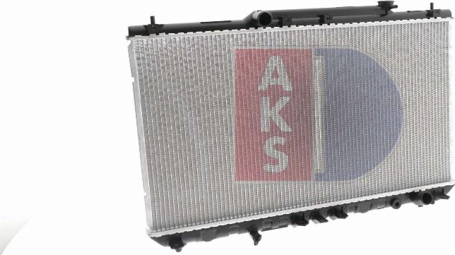 AKS Dasis 219071N - Радиатор, охлаждение двигателя autospares.lv