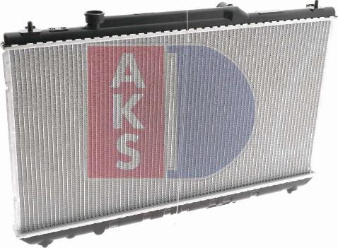 AKS Dasis 219071N - Радиатор, охлаждение двигателя autospares.lv