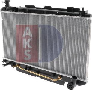 AKS Dasis 210098N - Радиатор, охлаждение двигателя autospares.lv
