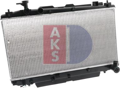 AKS Dasis 210049N - Радиатор, охлаждение двигателя autospares.lv