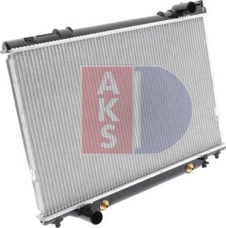 AKS Dasis 213200N - Радиатор, охлаждение двигателя autospares.lv