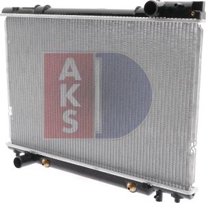 AKS Dasis 213200N - Радиатор, охлаждение двигателя autospares.lv