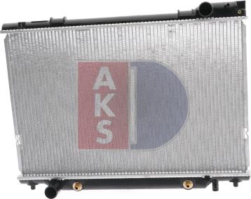 AKS Dasis 213200N - Радиатор, охлаждение двигателя autospares.lv