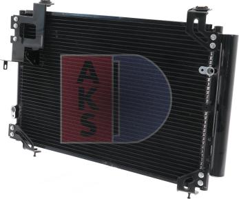 AKS Dasis 212053N - Конденсатор кондиционера autospares.lv