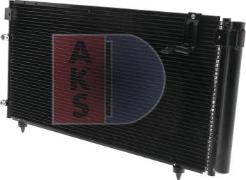 AKS Dasis 212061N - Конденсатор кондиционера autospares.lv