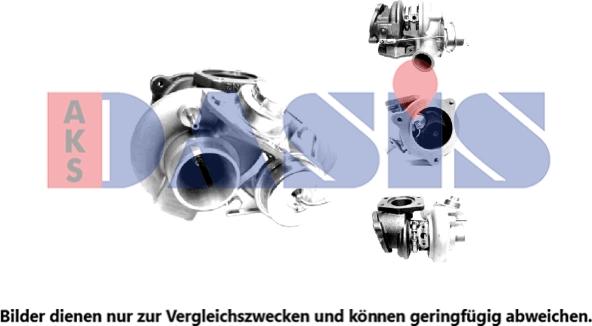 AKS Dasis 225002N - Турбина, компрессор autospares.lv