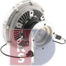 AKS Dasis 228024N - Сцепление, вентилятор радиатора autospares.lv