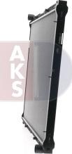 AKS Dasis 270007X - Радиатор, охлаждение двигателя autospares.lv