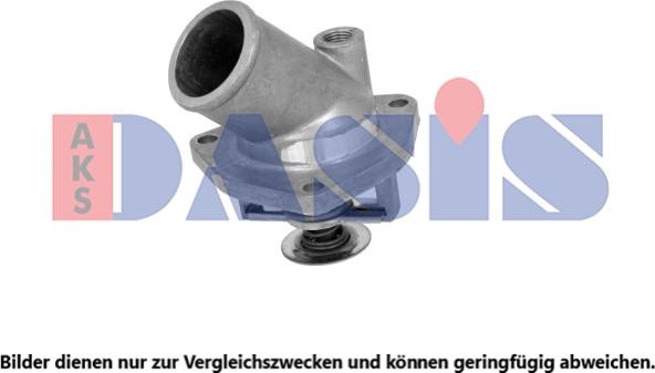 AKS Dasis 751897N - Термостат охлаждающей жидкости / корпус autospares.lv