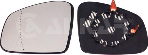 Alkar 6451191 - Зеркальное стекло, наружное зеркало autospares.lv