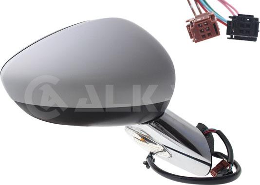 Alkar 6140822 - Наружное зеркало autospares.lv