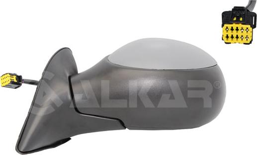 Alkar 6111339 - Наружное зеркало autospares.lv