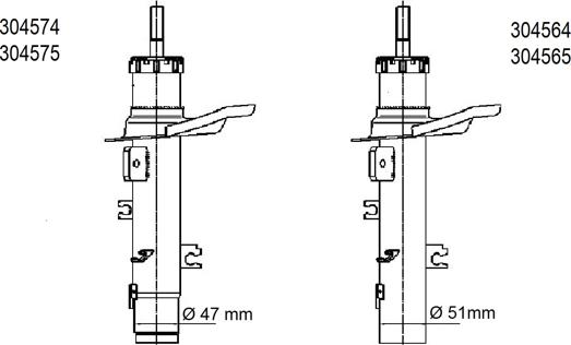 AL-KO 304565 - Амортизатор autospares.lv