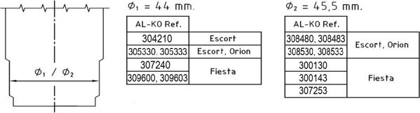 AL-KO 308533 - Амортизатор autospares.lv