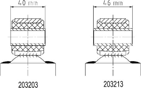 AL-KO 203203 - Амортизатор autospares.lv