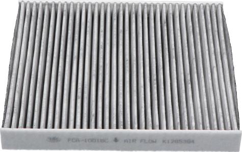 AMC Filter FCA-10016C - Фильтр воздуха в салоне autospares.lv