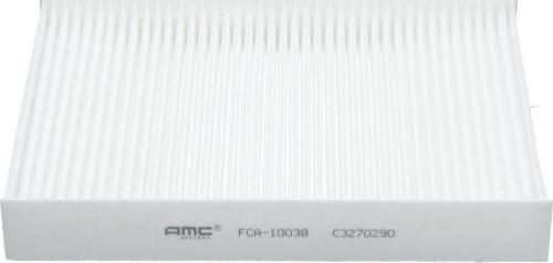 AMC Filter FCA-10038 - Фильтр воздуха в салоне autospares.lv