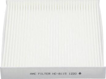 AMC Filter HC-8115 - Фильтр воздуха в салоне autospares.lv