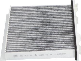 AMC Filter MC-4018C - Фильтр воздуха в салоне autospares.lv