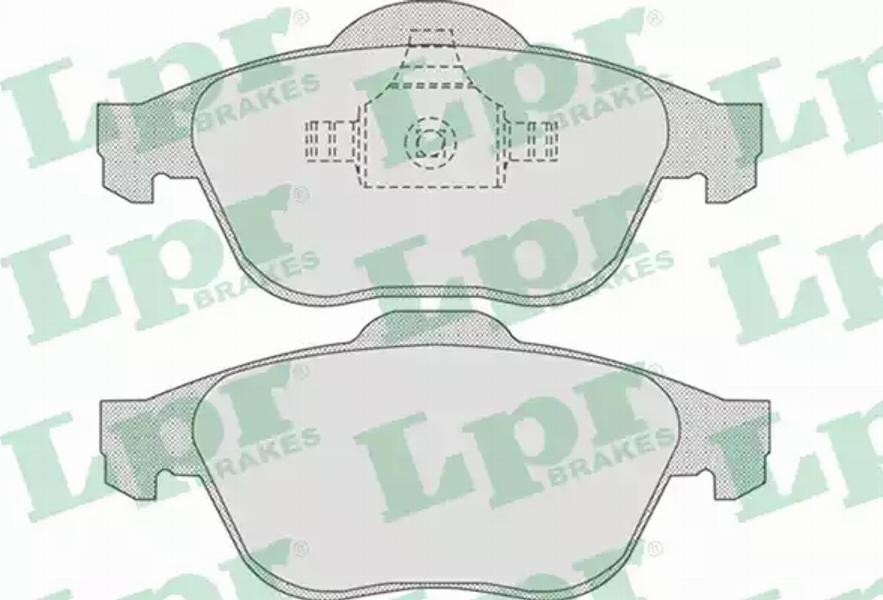 AP 05P864 - Тормозные колодки, дисковые, комплект autospares.lv