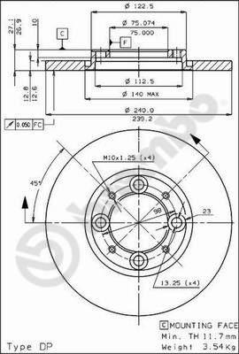 Kawe 6102 00 - Тормозной диск autospares.lv