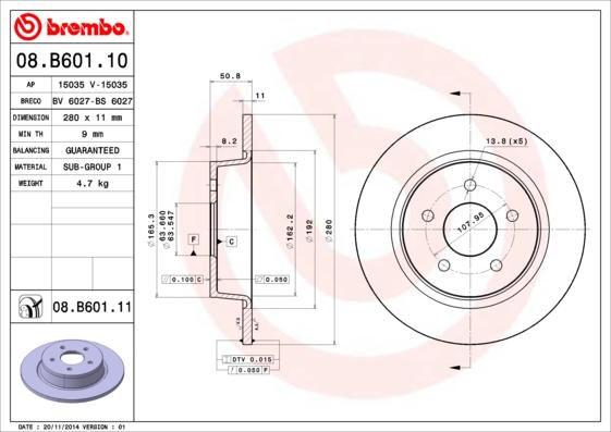 AP 15035 V - Тормозной диск autospares.lv