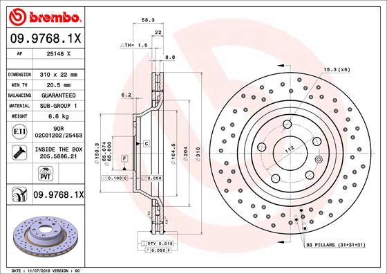 AP 25148 X - Тормозной диск autospares.lv