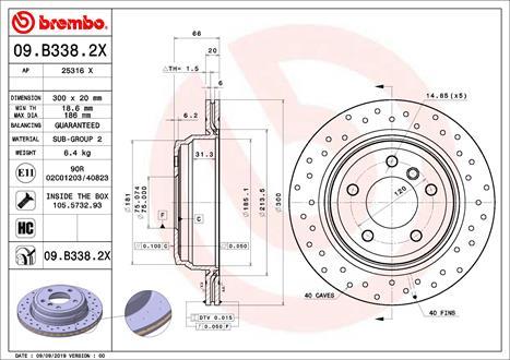 AP 25316 X - Тормозной диск autospares.lv