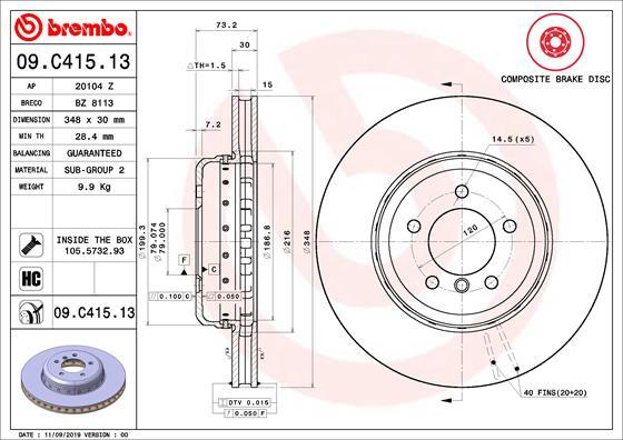 AP 20104Z - Тормозной диск autospares.lv