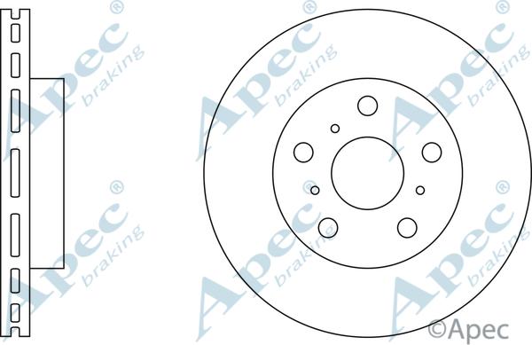 DJ Parts BD2425 - Тормозной диск autospares.lv