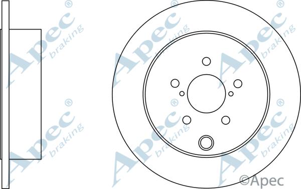 CAR 61-07-710 - Тормозной диск autospares.lv