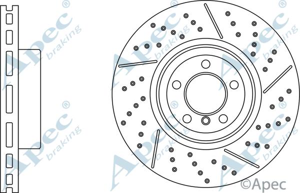 Comline ADC2876V - Тормозной диск autospares.lv