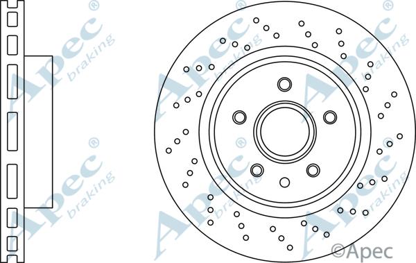 DODA 1070110039 - Тормозной диск autospares.lv