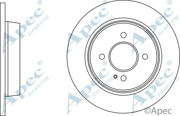 ATE 411039 - Тормозной диск autospares.lv