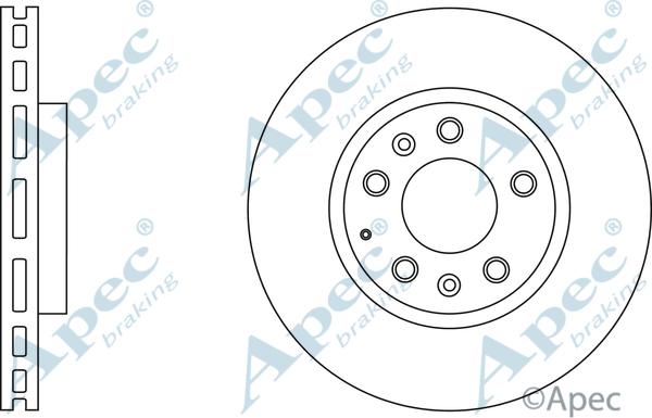 NPS M331A33 - Тормозной диск autospares.lv