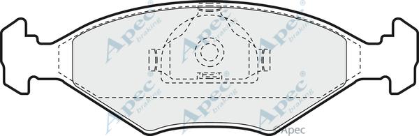 Spidan 32267 - Тормозные колодки, дисковые, комплект autospares.lv