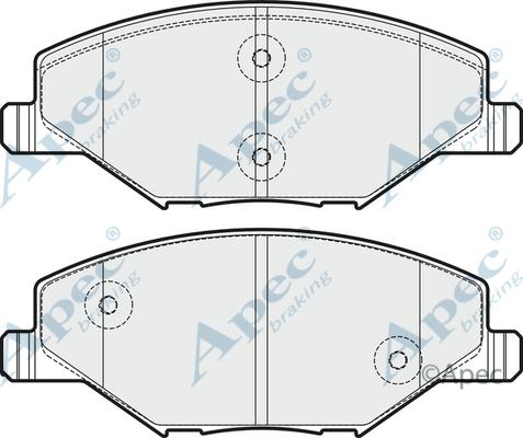 WXQP 341185 - Тормозные колодки, дисковые, комплект autospares.lv