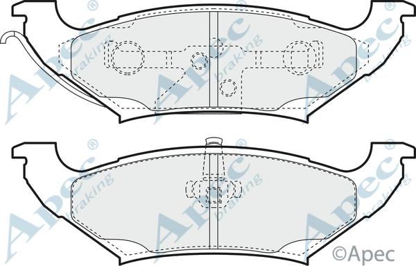 Girling 6140455 - Тормозные колодки, дисковые, комплект autospares.lv