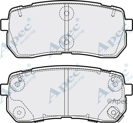 FTE 9005553 - Тормозные колодки, дисковые, комплект autospares.lv