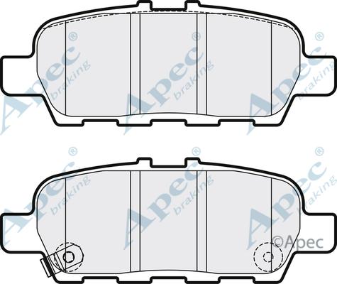 COLDAX CB210519 - Тормозные колодки, дисковые, комплект autospares.lv