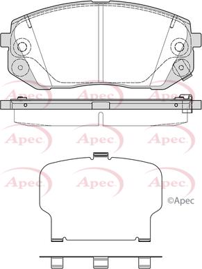 Magneti Marelli PF0840 - Тормозные колодки, дисковые, комплект autospares.lv