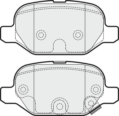 TOMEX brakes TX 17-181 - Тормозные колодки, дисковые, комплект autospares.lv