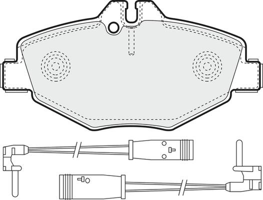 Magneti Marelli 323700047600 - Тормозные колодки, дисковые, комплект autospares.lv