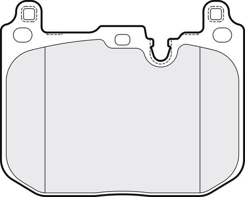 Kawe 1491 20 - Тормозные колодки, дисковые, комплект autospares.lv