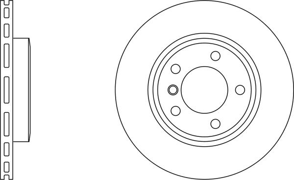 Wolf WD06440B - Тормозной диск autospares.lv